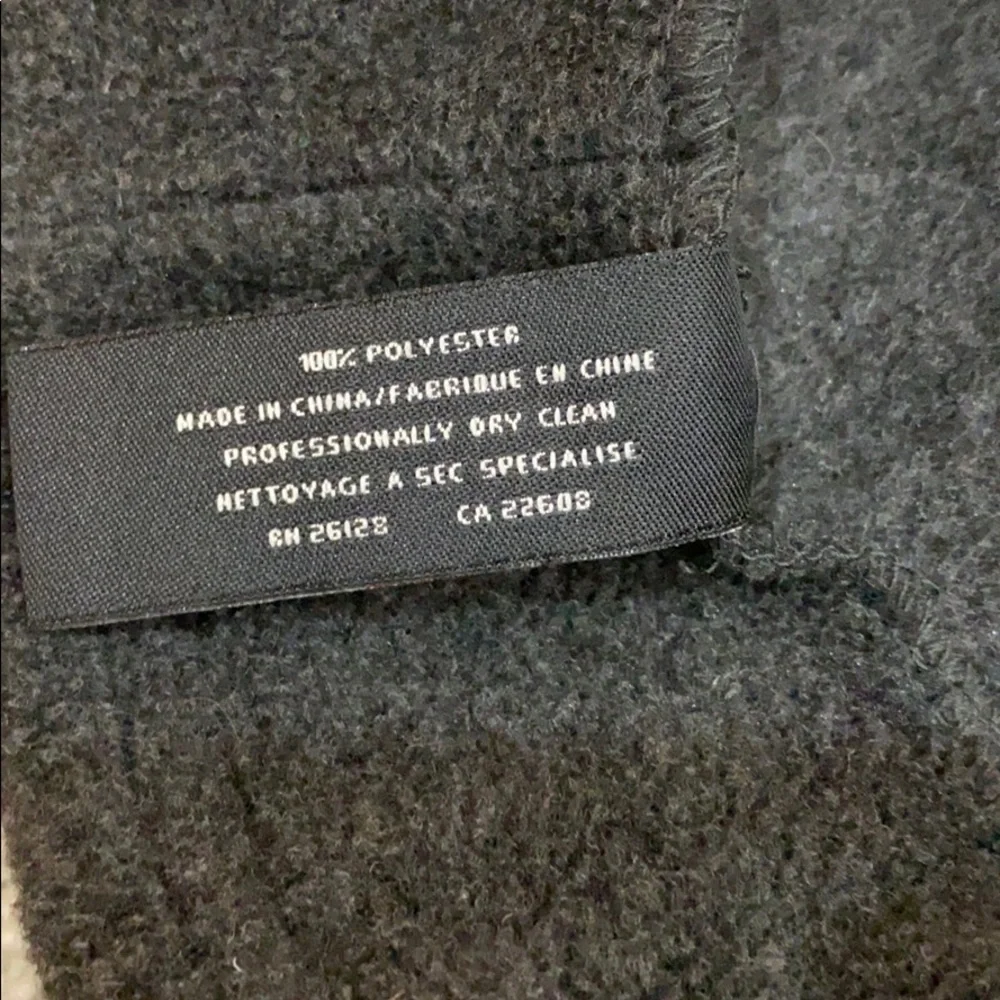 Polo Jeans Company hat and scarf grey S/M